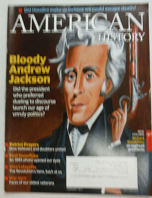 American History Magazine Andrew Jackson February 2011 WITH ML 052115R2