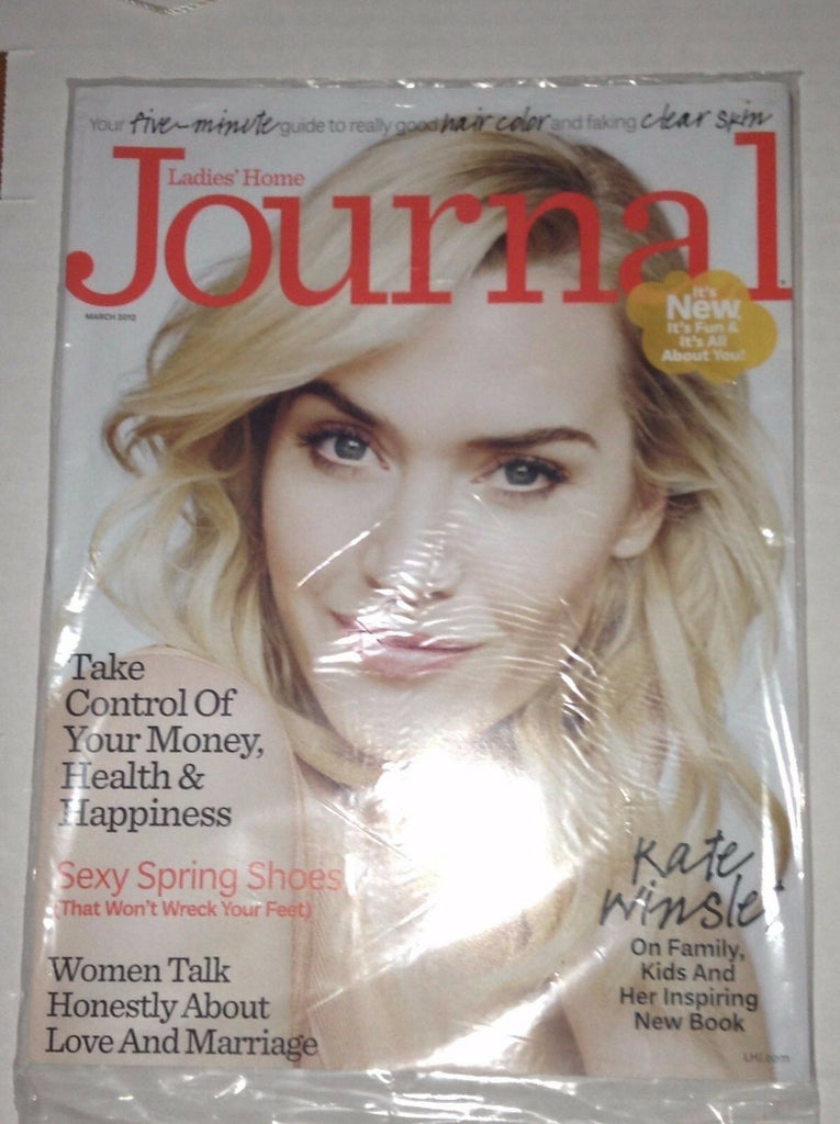 Ladies' Home Journal Magazine Kate Winslet Sealed March 2012 010417RH