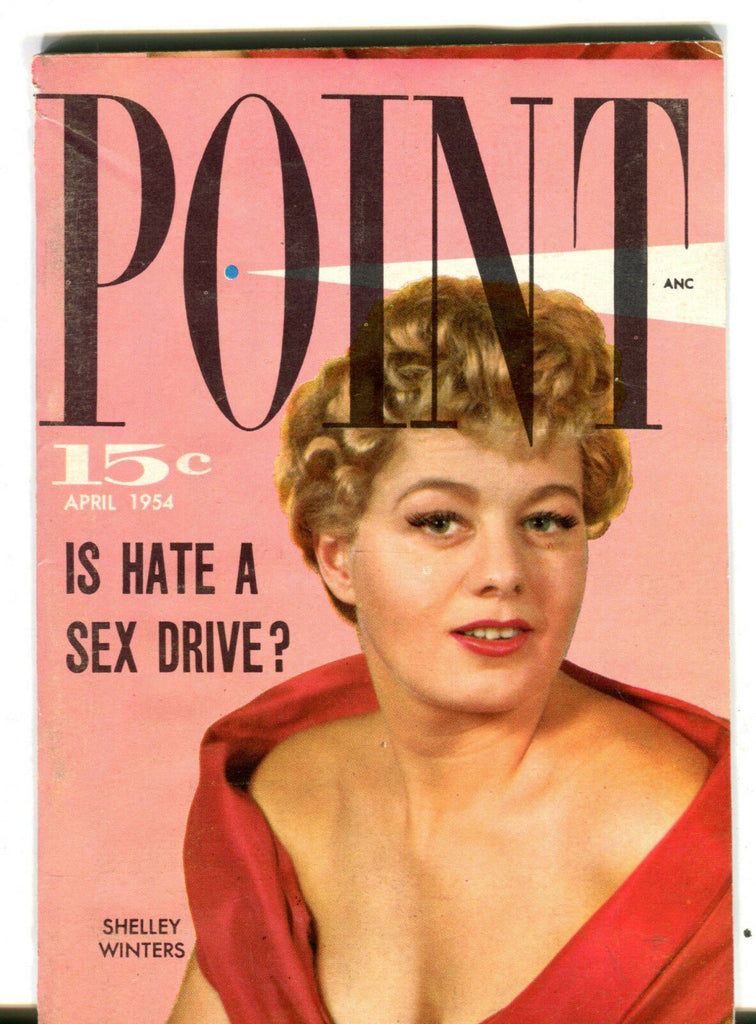 Point Magazine April 1954 Shelley Winters EX 050916jhe