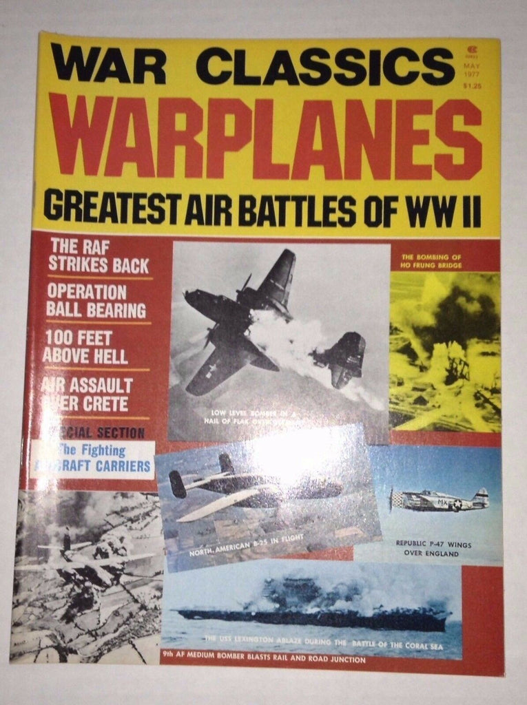 War Classics Warplanes Magazine The RAF Strikes Back May 1977 010217RH