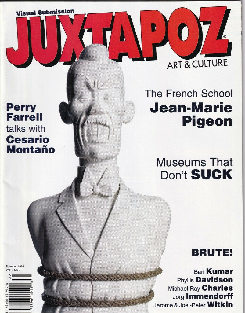 Juxtapoz Magazine Perry Farrell Cesario Montano Summer 1998 051419nonr