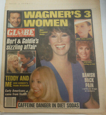 Globe Magazine Burt Reynolds & Goldie Hawn March 1982 070615R2