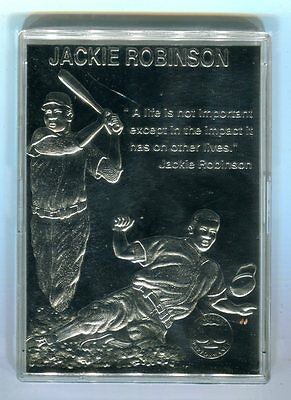 Jackie Robinson Dodgers Gold Performance Baseball Card #'d 2232 jh17