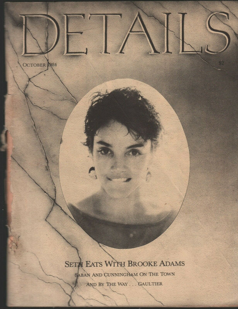 Details NYC Magazine October 1984 Brooke Adams Saban Cunningham 020821ame