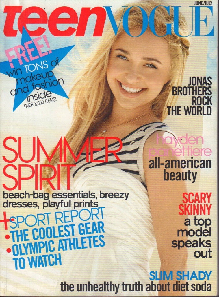 Teen Vogue June July 2008 Hayden Panettiere 052217nonDBE