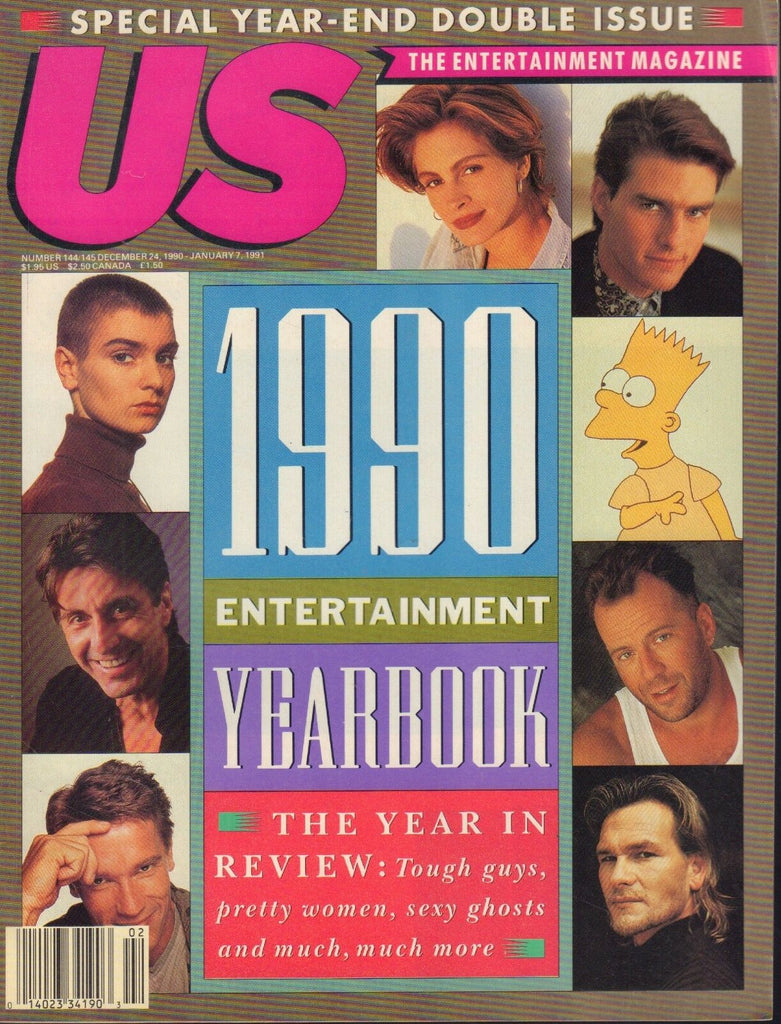 US Magazine December 24 1990 Julia Roberts Tom Cruise Mel Gibson 090618AME
