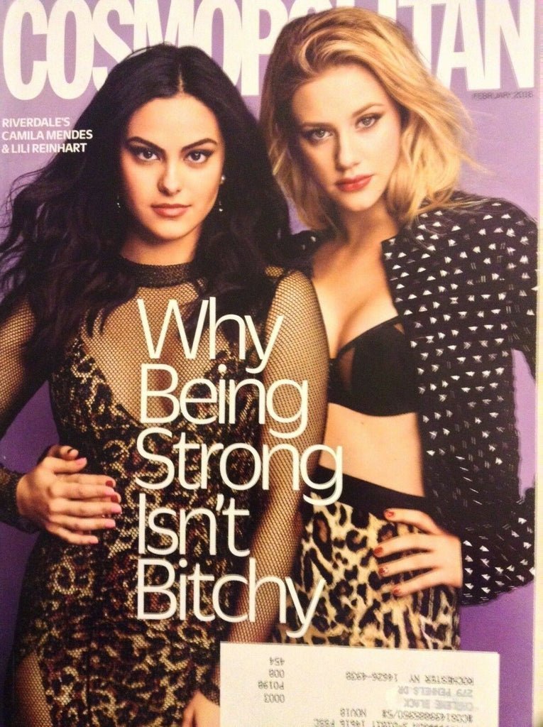 Cosmopolitan Magazine Camila Mendes & Lili Reinhart February 2018 040418nonrh