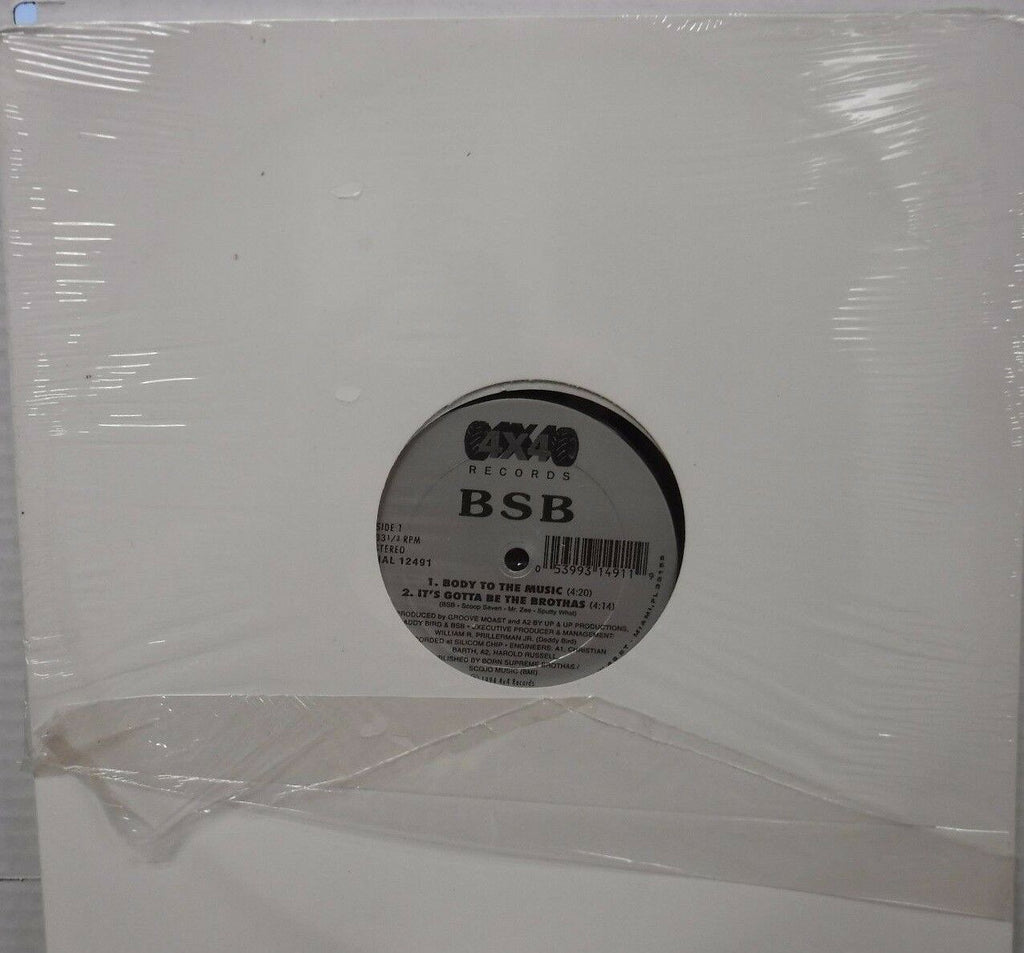BSB Body to the Music & It's gotta be the brothas 33RPM Al12491 012817LLE