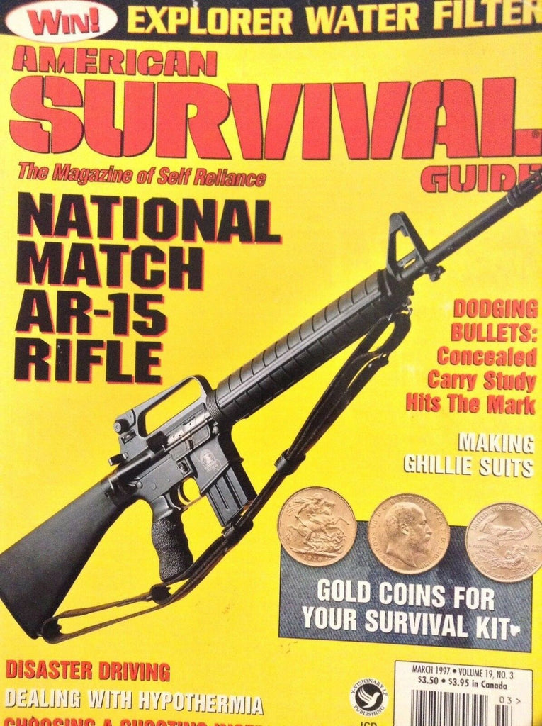 American Survival Guide Magazine National Match Ar-15 March 1997 122617nonrh