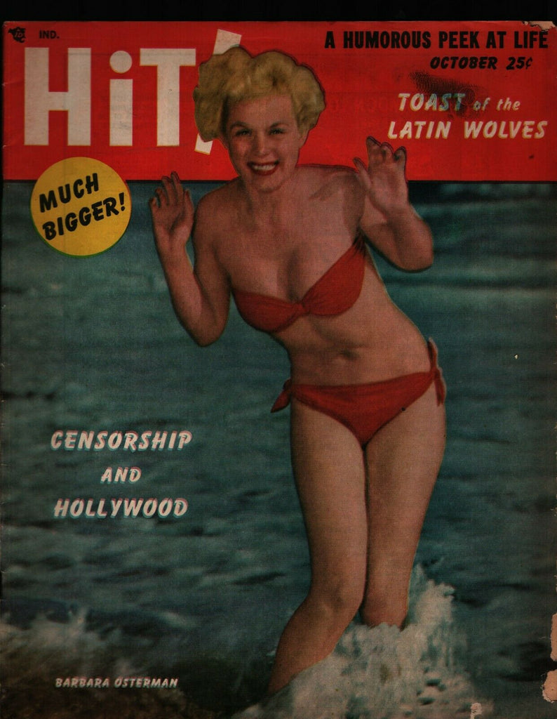 Hit! Vintage Magazine October 1949 Barbara Osterman Billy Petrolle 022321ame2