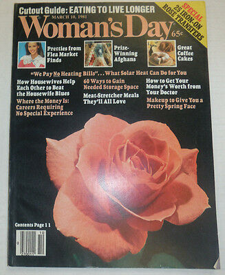 Woman's Day Magazine Help Others With Housewife Blues March 1981 020415R