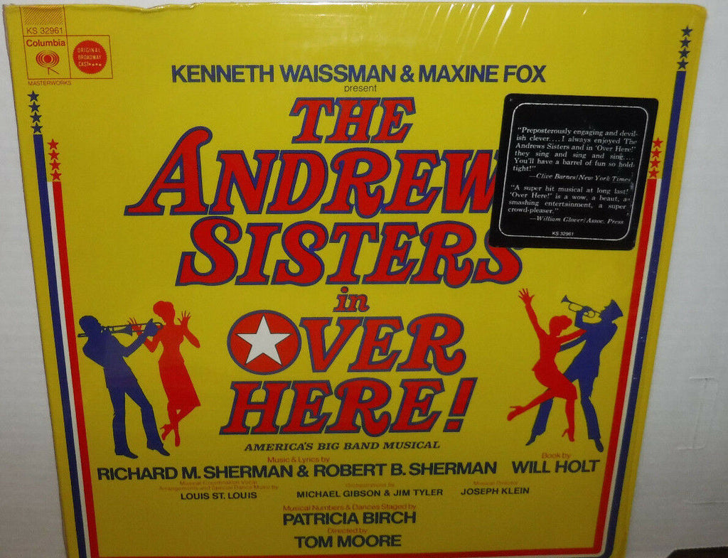 The Andrew Sisters in Over Here vinyl KS32961 012018LLE