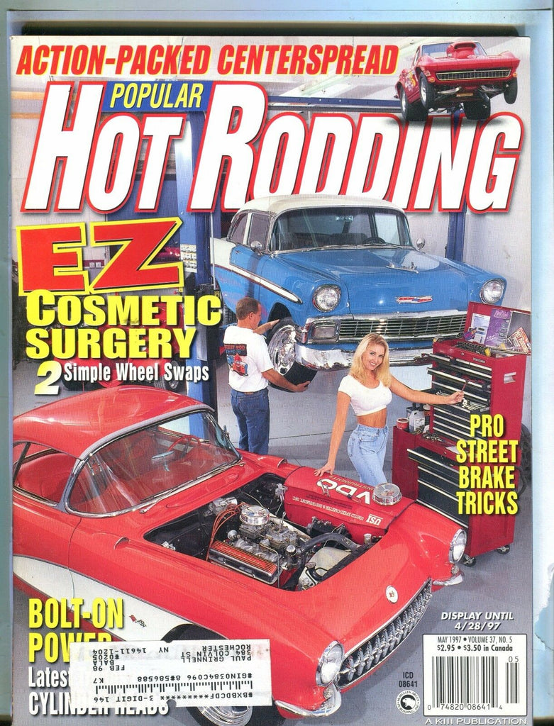 Popular Hot Rodding Magazine May 1997 Wheel Swaps EX w/ML 031717nonjhe
