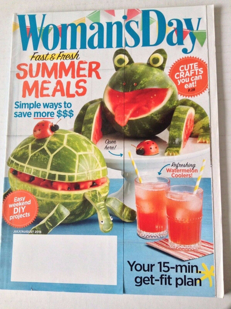 Woman's Day Magazine Summer Meals Fast & Fresh July/August 2015 050817nonrh