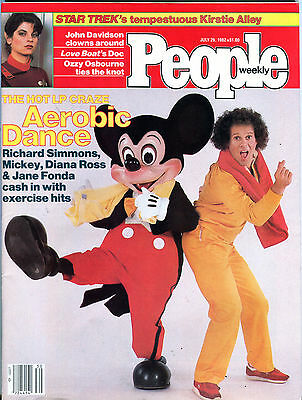 People Magazine July 26 1982 Mickey Mouse Richard Simmons EX 081716jhe
