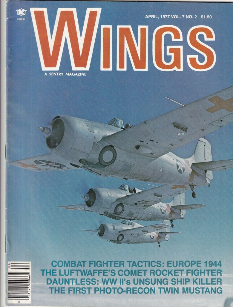 Wings Mag Combat Fighter Tactics Luftwaffe Comet April 1977 092319nonr