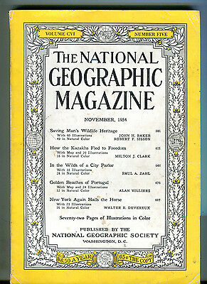 National Geographic Magazine November 1954 Kazakhs VG 071216jhe