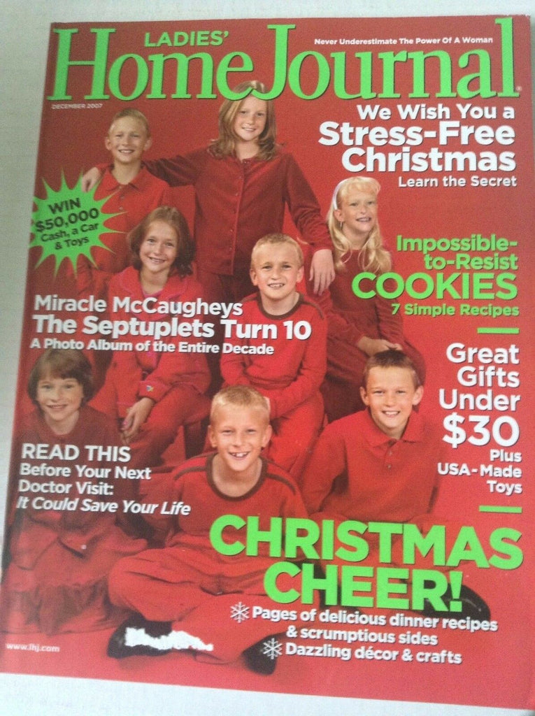 Ladies' Home Journal Magazine Miracle McCaugheys December 2007 051117nonrh2