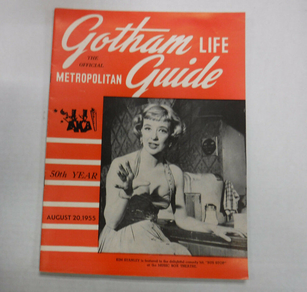 Gotham Life Guide Magazine 50th Year August 20, 1955 111416R