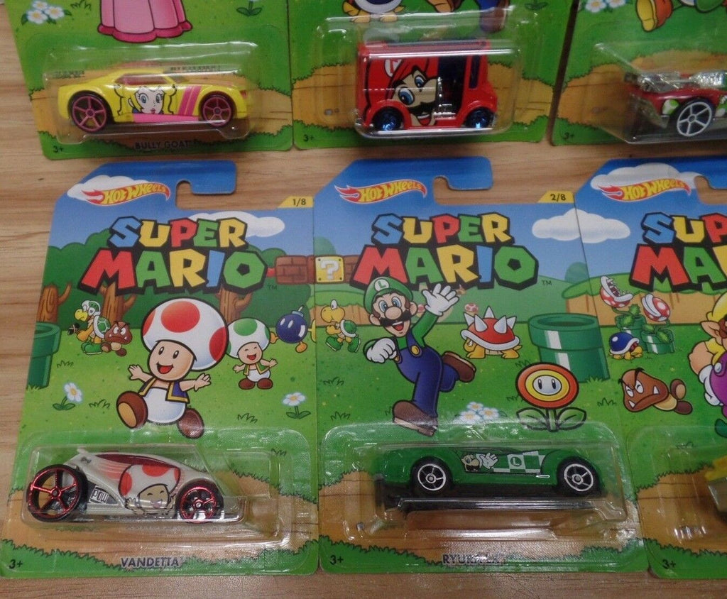 Hot Wheels Super Mario Peach Car, Stock Video