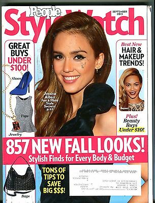 People Style Watch Magazine September 2013 Jessica Alba EX 090216jhe
