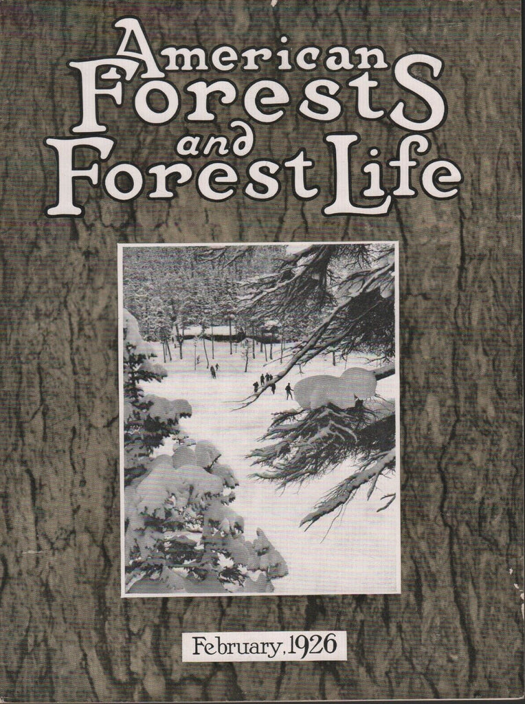 American Forest and Forest Life February 1926 Tom Gill PL Buttrick 081518DBE3
