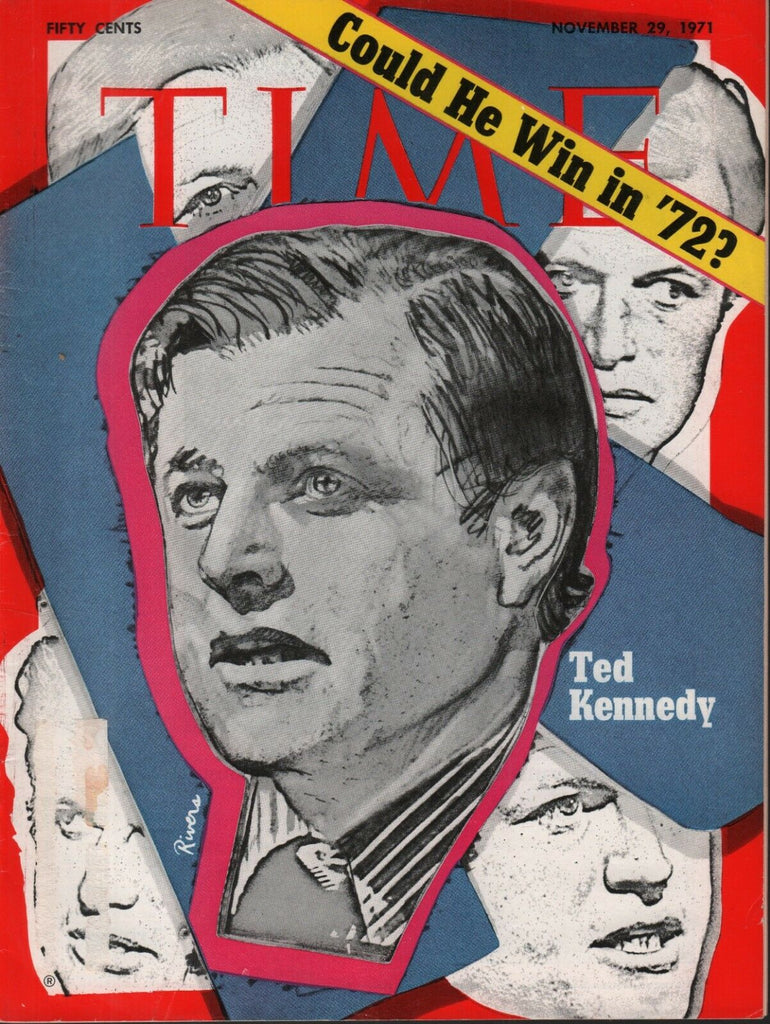 Time Magazine November 29 1971 Ted Kennedy 071519AME