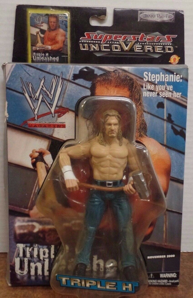 Triple H Superstars Uncovered November 2000 Action Figure 012417DBL2
