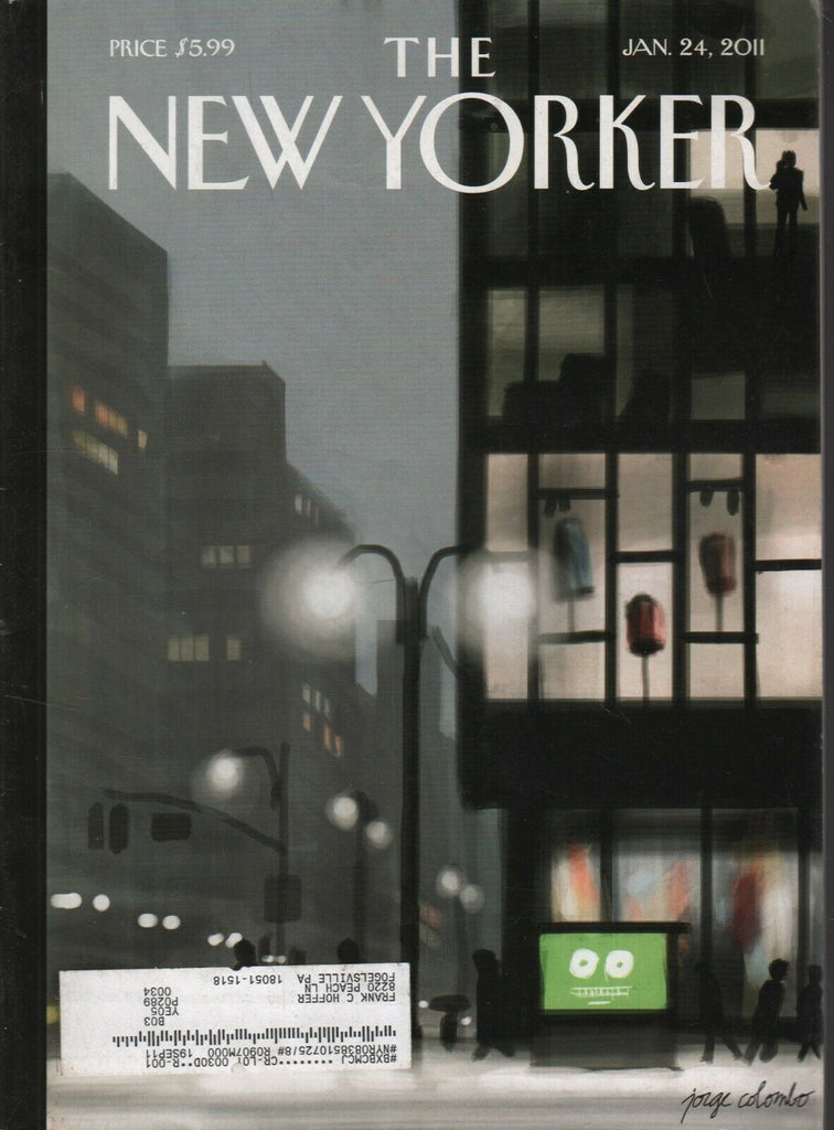 The New Yorker Jan 24 2011 Fifth Avenue & Forty-second Street Colombo 121819AME