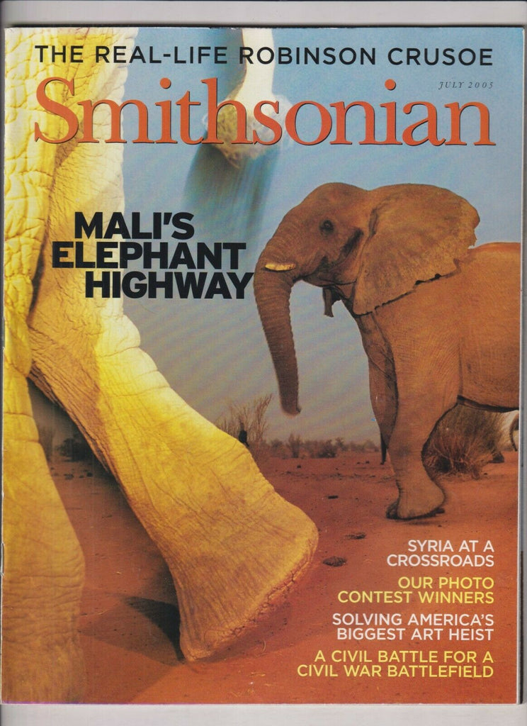 Smithsonian Mag Mali's Elephant Highway July 2005 022420nonr