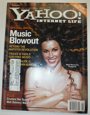 Yahoo! Magazine Music Blowout Alanis Morissette August 2000 032015R