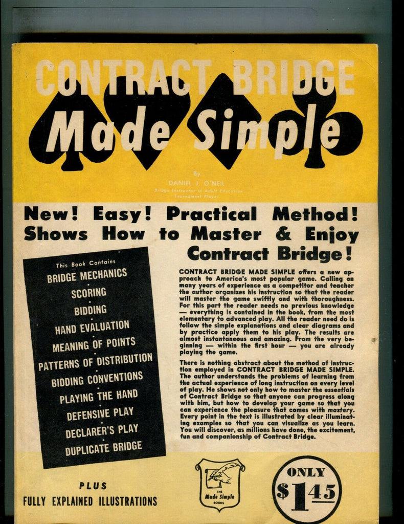 Contract Bridge Made Simple Book EX 050217nonjhe
