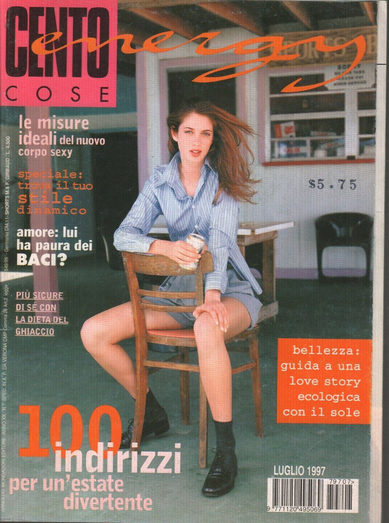 Cento Cose Energy Italian Fashion Magazine July 1997 Arnoldo Mondadori 112119AME