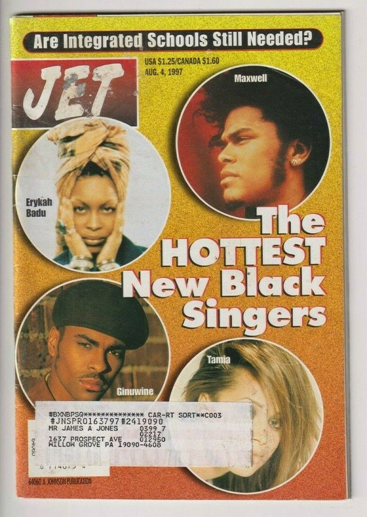 Jet Mag Erykah Badu Tamia & Maxwell August 4, 1997 112619nonr