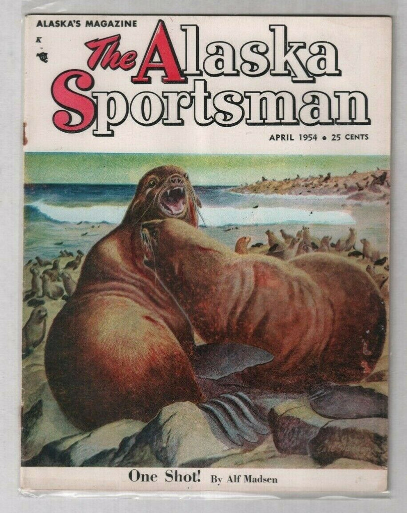 The Alaska Sportsman Walruses One Shot April 1954 012120nonr
