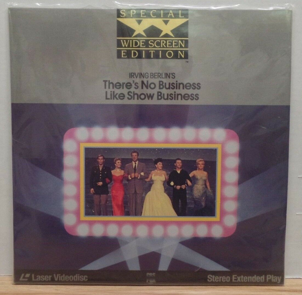 There's No Businesslike Show Business Special Wide Screen Laserdisc 081018LD
