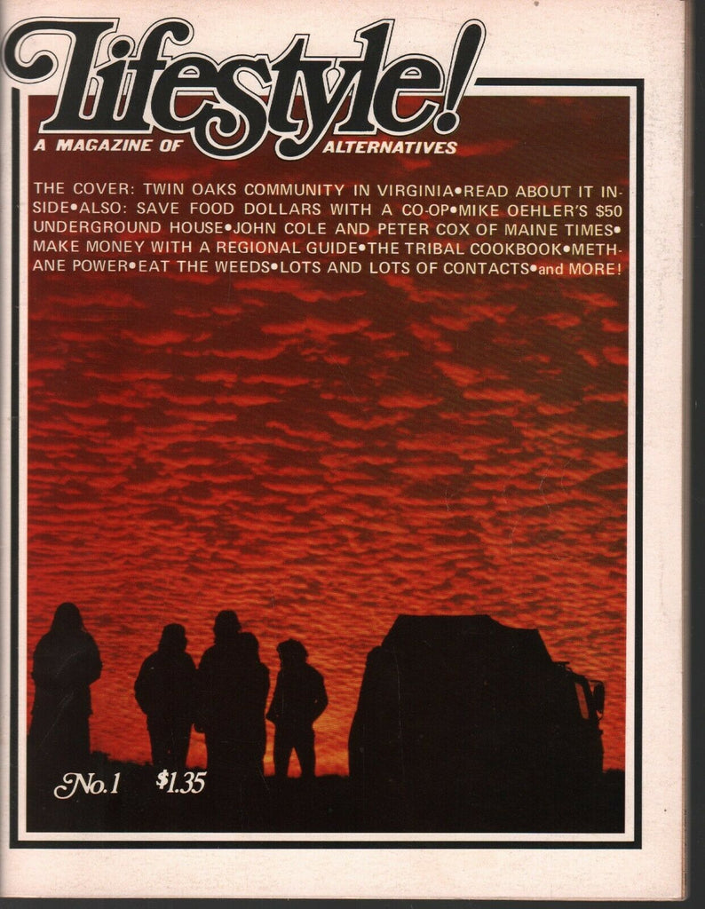 Lifestyle! Magazine of Alternatives #1 October 1978 John Cole Peter Cox082520AME