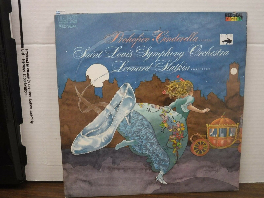Prokofiev Cinderella suite Leonard Slatkin conductor 33RPM ARC1-5321 012217LLE