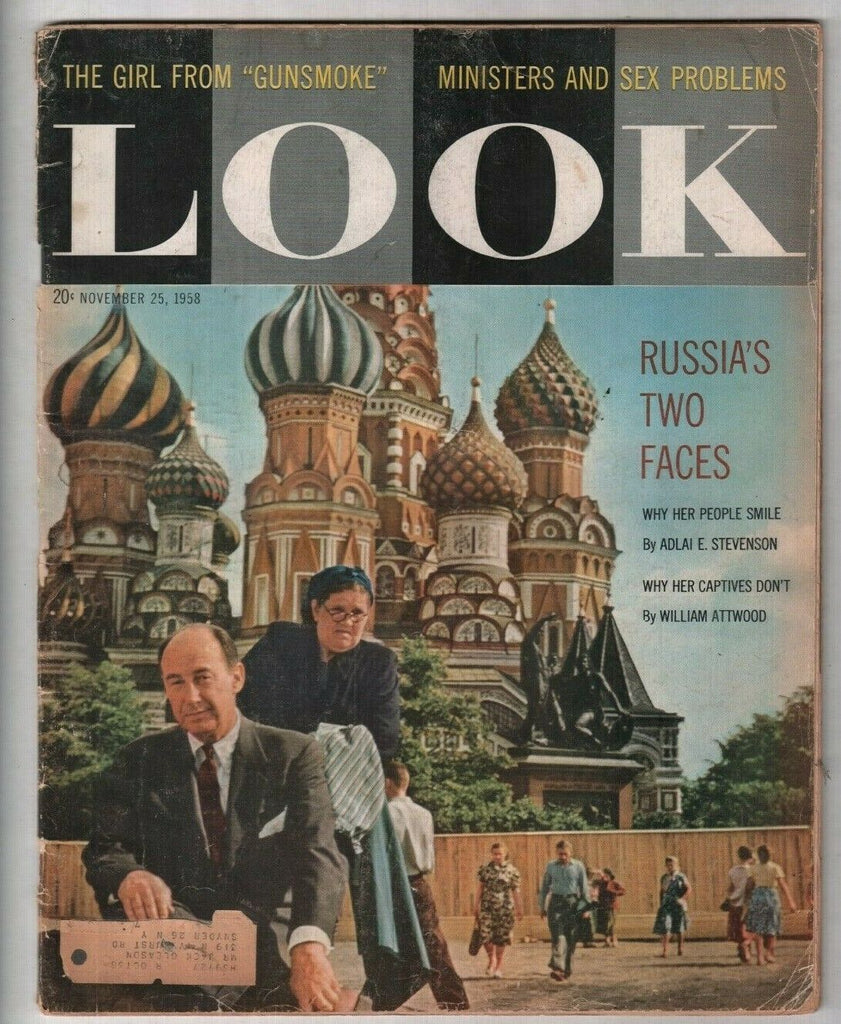 Look Magazine Russia's Two Faces & Gunsmoke November 25, 1958 010720nonr