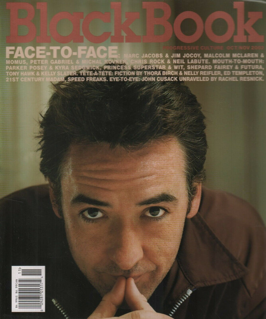 Black Book Magazine Oct/Nov 2002 John Cusack Marc Jacobs Kelly Slater 101619AME3