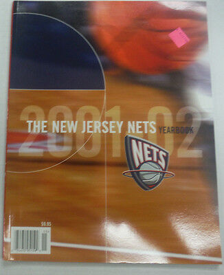 New Jersey Nets Magazine 2001-02 Official Yearbook 061615R