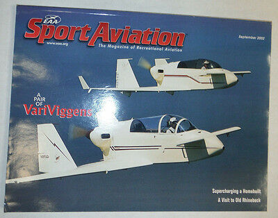 Sport Aviation Magazine Old Rhinebeck & Supercharging September 2002 022615r2