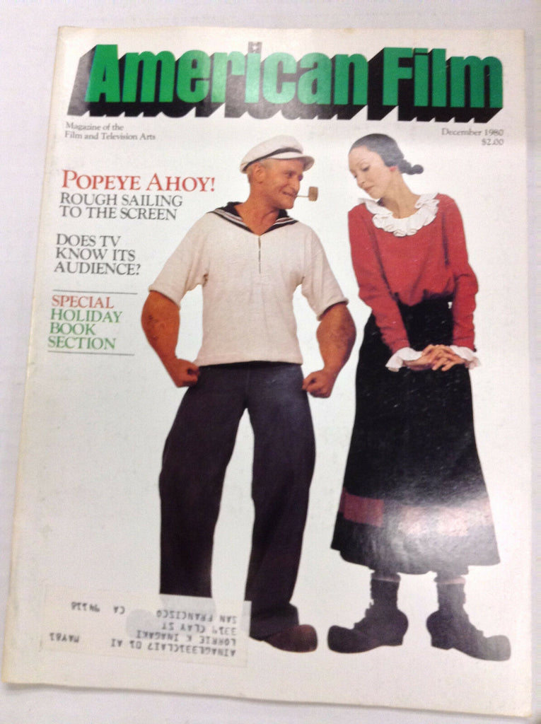 American Film Magazine Popeye Robin Williams December 1980 040517nonr