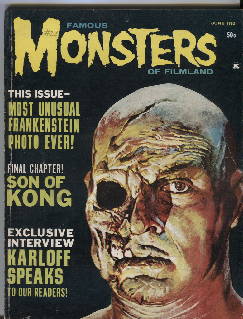 Famous Monsters of Filmland June 1963 #23 Boris Karloff 022521DBE