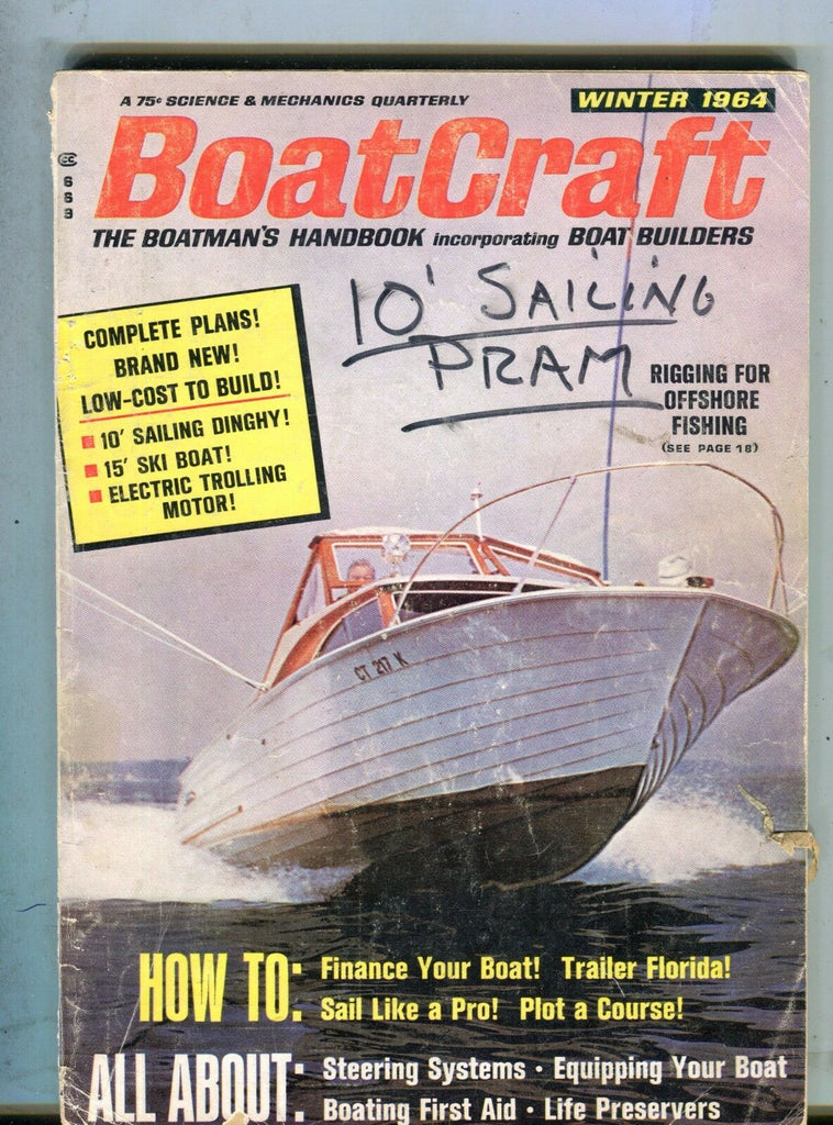 BoatCraft Magazine Winter 1964 Offshore Fishing GD 060617nonjhe