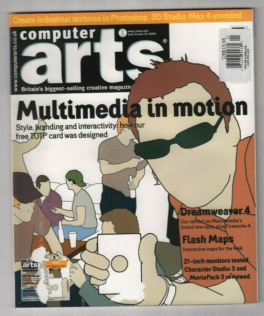 Computer Arts UK Mag Photoshop Multimedia In Motion January 2001 012420nonr