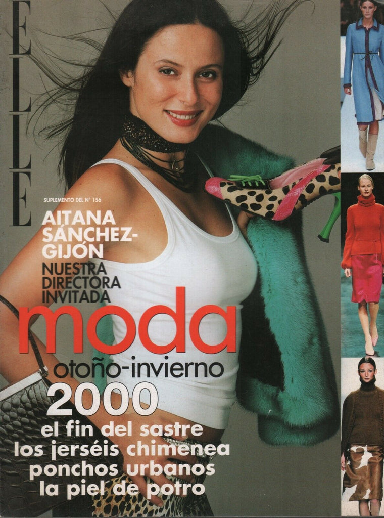 Elle Spanish Fashion Supplement 156 Fall/Winter 2000 Aitana Sanchez 011221ame