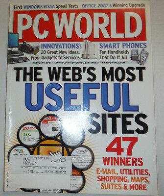 PC World Magazine The Web's Most Useful Sites February 2007 032015R
