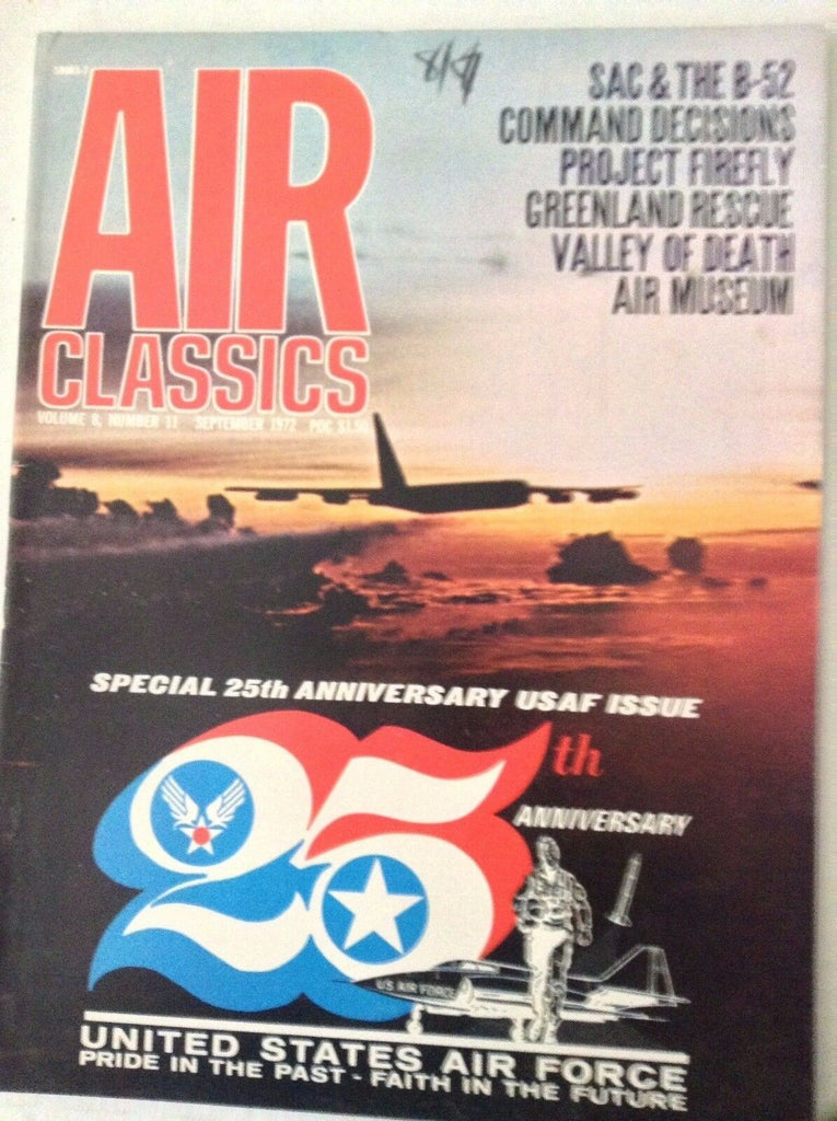 Air Classics Magazine Sac & The B-52 Command September 1972 081917nonrh