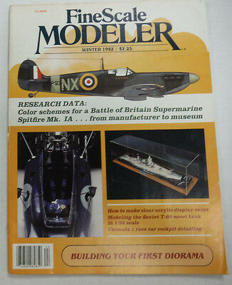 FineScale Modeler Magazine Battle Of Britain Supermarine Winter 1982 042515R